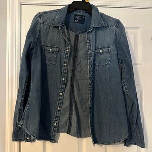 American Eagle Outfitters Blue Jean Jacket